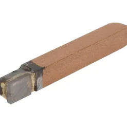 Single Point Tool Bit: C-4, 1/4" Shank Width, 1/4" Shank Height, C5 Solid Carbide Tip, Neutral