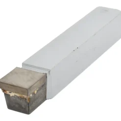 Single Point Tool Bit: C-10, 5/8" Shank Width, 5/8" Shank Height, C2 Solid Carbide Tip, Neutral