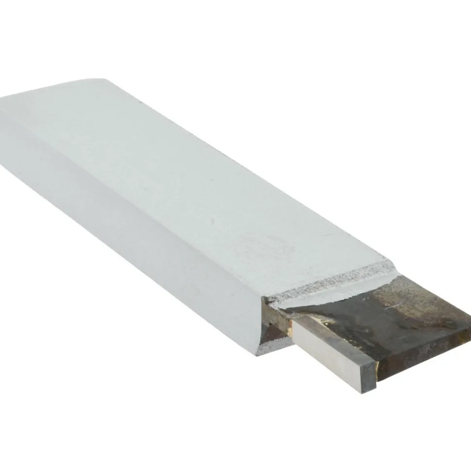 Single Point Tool Bit: CT-122, 1/2" Shank Width, 1" Shank Height, Solid Carbide Tip, Right Hand