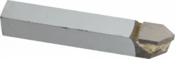 Single Point Tool Bit: D-6, 3/8" Shank Width, 3/8" Shank Height, Micrograin Solid Carbide Tip, Neutral