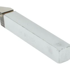 Single Point Tool Bit: D-8, 1/2" Shank Width, 1/2" Shank Height, Micrograin Solid Carbide Tip, Neutral