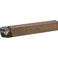 Single Point Tool Bit: D-8, 1/2" Shank Width, 1/2" Shank Height, C5 Solid Carbide Tip, Neutral