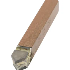 Single Point Tool Bit: D-4, 1/4" Shank Width, 1/4" Shank Height, C5 Solid Carbide Tip, Neutral