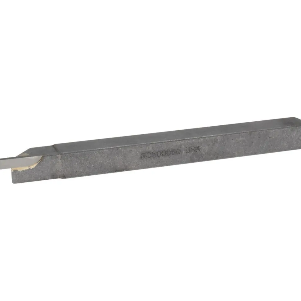 Single Point Tool Bit: RC-500080, 1/2" Shank Width, 1/2" Shank Height, Solid Carbide Tip, Right Hand