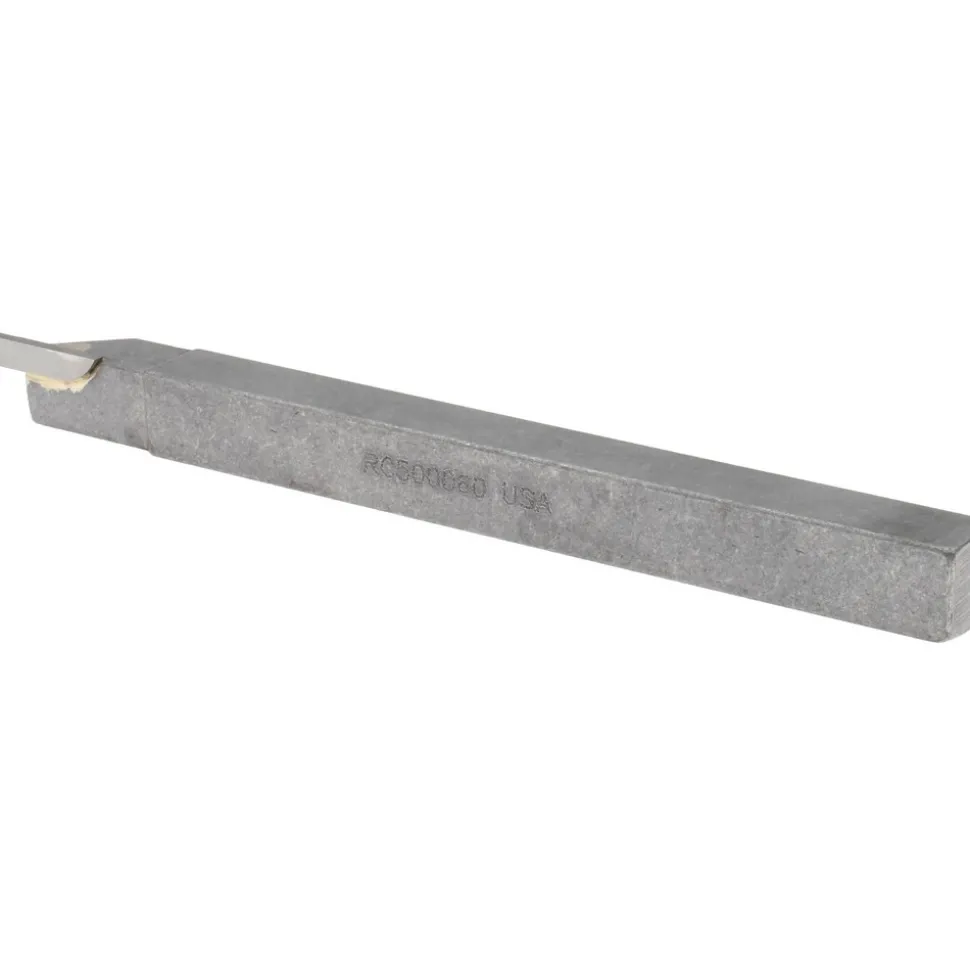 Single Point Tool Bit: RC-500080, 1/2" Shank Width, 1/2" Shank Height, Solid Carbide Tip, Right Hand