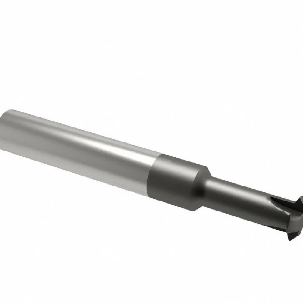 Single Profile Thread Mill: 1/2-12 to 1/2-32, 12 to 32 TPI, Internal & External, 4 Flutes, Solid Carbide