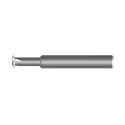 Single Profile Thread Mill: 1/2-12 to 1/2-32, 12 to 32 TPI, Internal & External, 4 Flutes, Solid Carbide