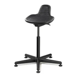 Sit-Stand Stool: Polyurethane, 17-1/2