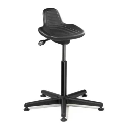 Sit-Stand Stool: Polyurethane, 17-1/2