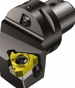 Size C4, 50mm Head Length, 27mm Ctr to Cutting Edge, Right Hand External Modular Threading Cutting Unit Head