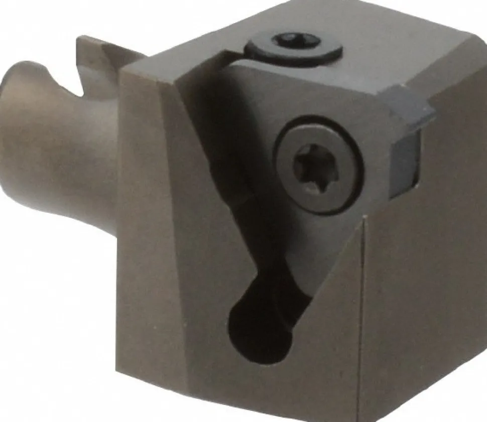 Size KM16, 20mm Head Length, 10mm Ctr to Cutting Edge, Right Hand External Modular Threading Cutting Unit Head