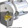 Size KM40TS, 40mm Head Length, 27mm Ctr to Cutting Edge, Right Hand External Modular Threading Cutting Unit Head