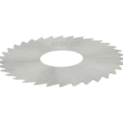 Slitting & Slotting Saw: 3" Dia, 1/64" Thick, 1" Arbor Hole, 34 Teeth, High Speed Steel