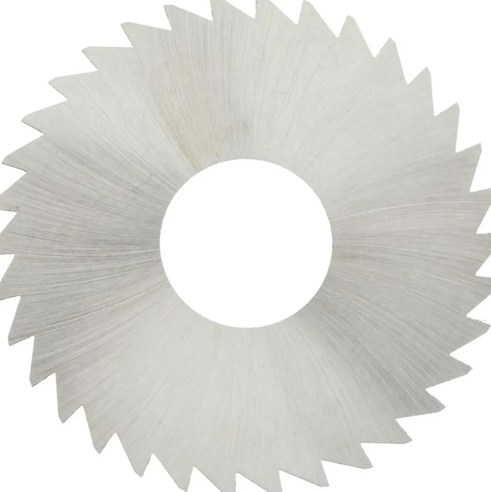 Slitting & Slotting Saw: 3" Dia, 1/64" Thick, 1" Arbor Hole, 34 Teeth, High Speed Steel