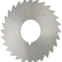 Slitting & Slotting Saw: 2-1/2" Dia, 3/32" Thick, 7/8" Arbor Hole, 28 Teeth, High Speed Steel