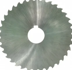 Slitting & Slotting Saw: 4-1/2" Dia, 3/32" Thick, 1" Arbor Hole, 36 Teeth, High Speed Steel