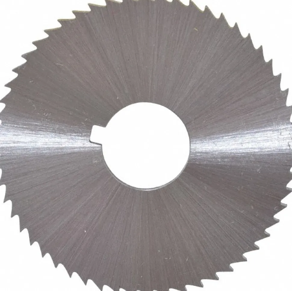 Slitting & Slotting Saw: 2" Dia, 0.0400" Thick, 5/8" Arbor Hole, 100 Teeth, Cobalt