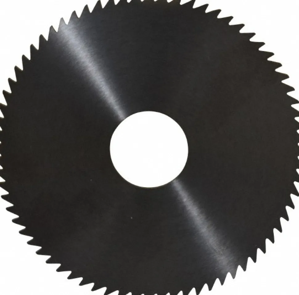 Slitting & Slotting Saw: 4" Dia, 0.0781" Thick, 72 Teeth, Solid Carbide