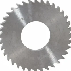 Slitting & Slotting Saw: 1-1/4" Dia, 1/8" Thick, 1/2" Arbor Hole, 36 Teeth, Solid Carbide