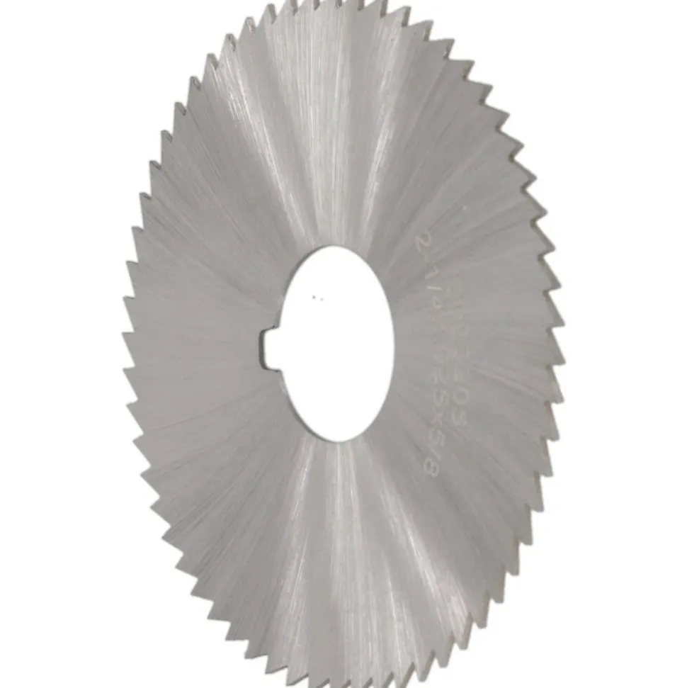 Slitting & Slotting Saw: 2-1/4" Dia, 0.0250" Thick, 5/8" Arbor Hole, 60 Teeth, High Speed Steel