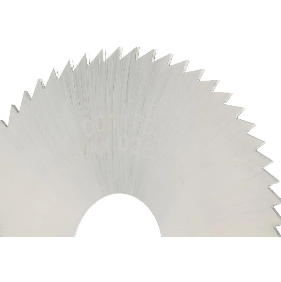 Slitting & Slotting Saw: 2-1/4" Dia, 0.0280" Thick, 5/8" Arbor Hole, 60 Teeth, High Speed Steel