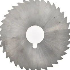 Slitting & Slotting Saw: 4" Dia, 9/64" Thick, 1" Arbor Hole, 36 Teeth, High Speed Steel