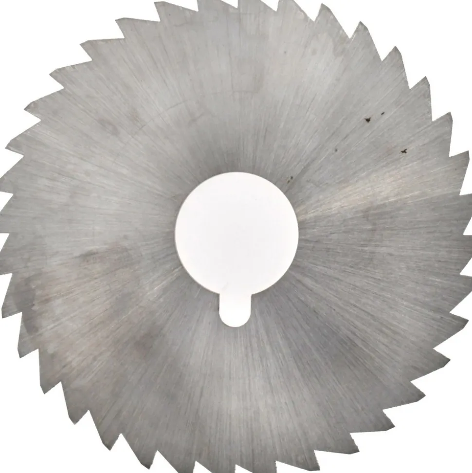 Slitting & Slotting Saw: 4" Dia, 9/64" Thick, 1" Arbor Hole, 36 Teeth, High Speed Steel