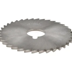 Slitting & Slotting Saw: 4" Dia, 9/64" Thick, 1" Arbor Hole, 36 Teeth, High Speed Steel