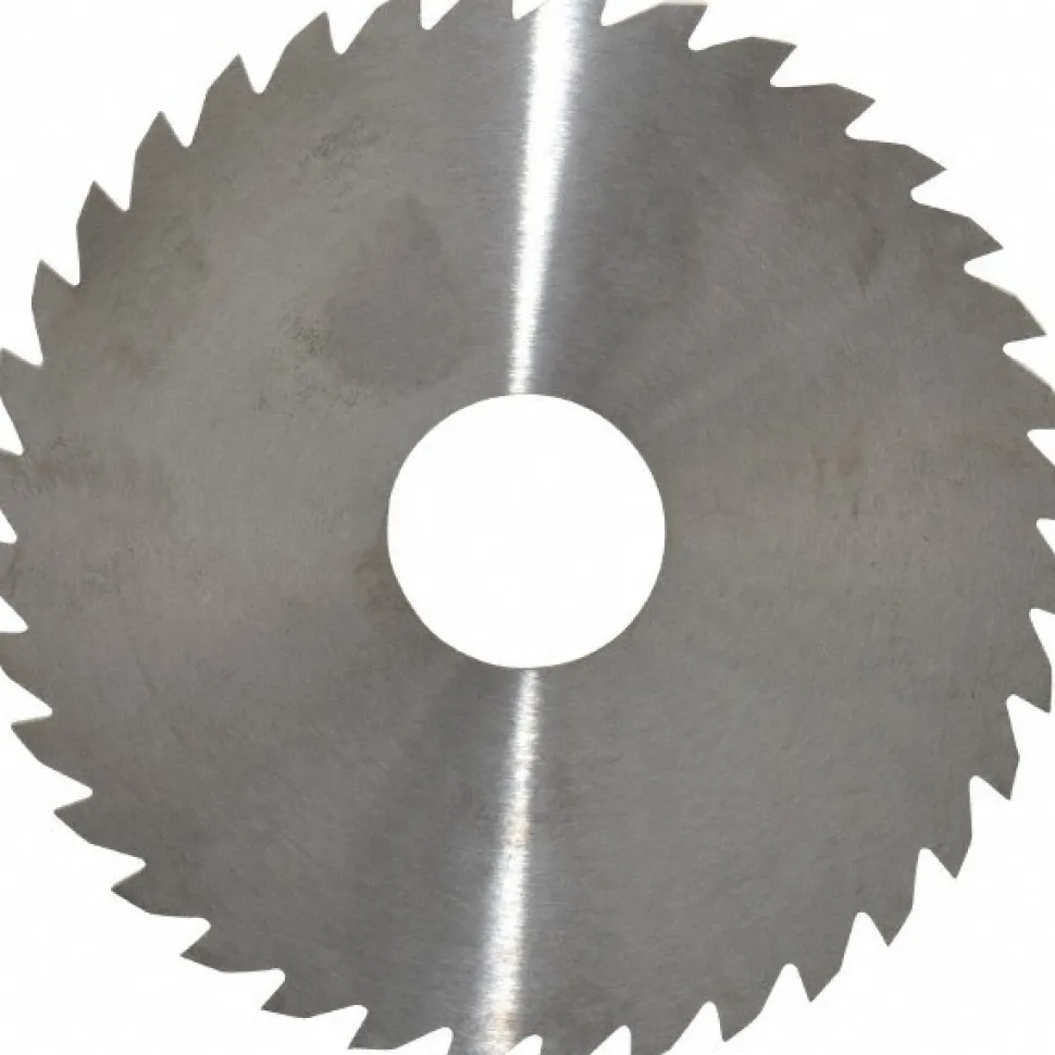 Slitting & Slotting Saw: 4" Dia, 0.0781" Thick, 36 Teeth, Solid Carbide