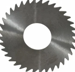 Slitting & Slotting Saw: 1-3/4" Dia, 0.0312" Thick, 5/8" Arbor Hole, 36 Teeth, Solid Carbide