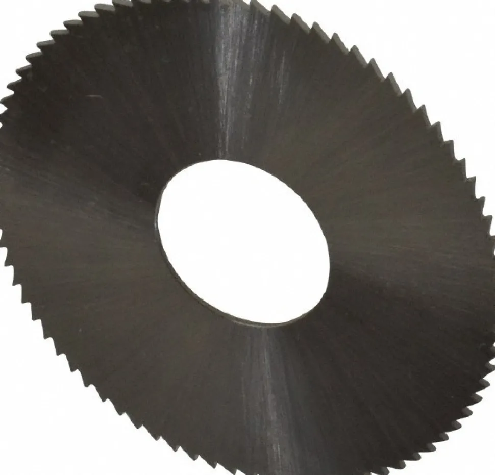Slitting & Slotting Saw: 1-1/2" Dia, 0.0250" Thick, 1/2" Arbor Hole, 80 Teeth, High Speed Steel