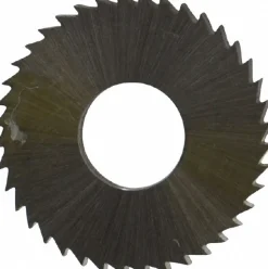 Slitting & Slotting Saw: 1" Dia, 0.0938" Thick, 3/8" Arbor Hole, 40 Teeth, Cobalt