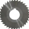 Slitting & Slotting Saw: 3" Dia, 3/64" Thick, 1" Arbor Hole, 36 Teeth, High Speed Steel