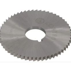 Slitting & Slotting Saw: 1-3/4" Dia, 0.0938" Thick, 1/2" Arbor Hole, 56 Teeth, Cobalt