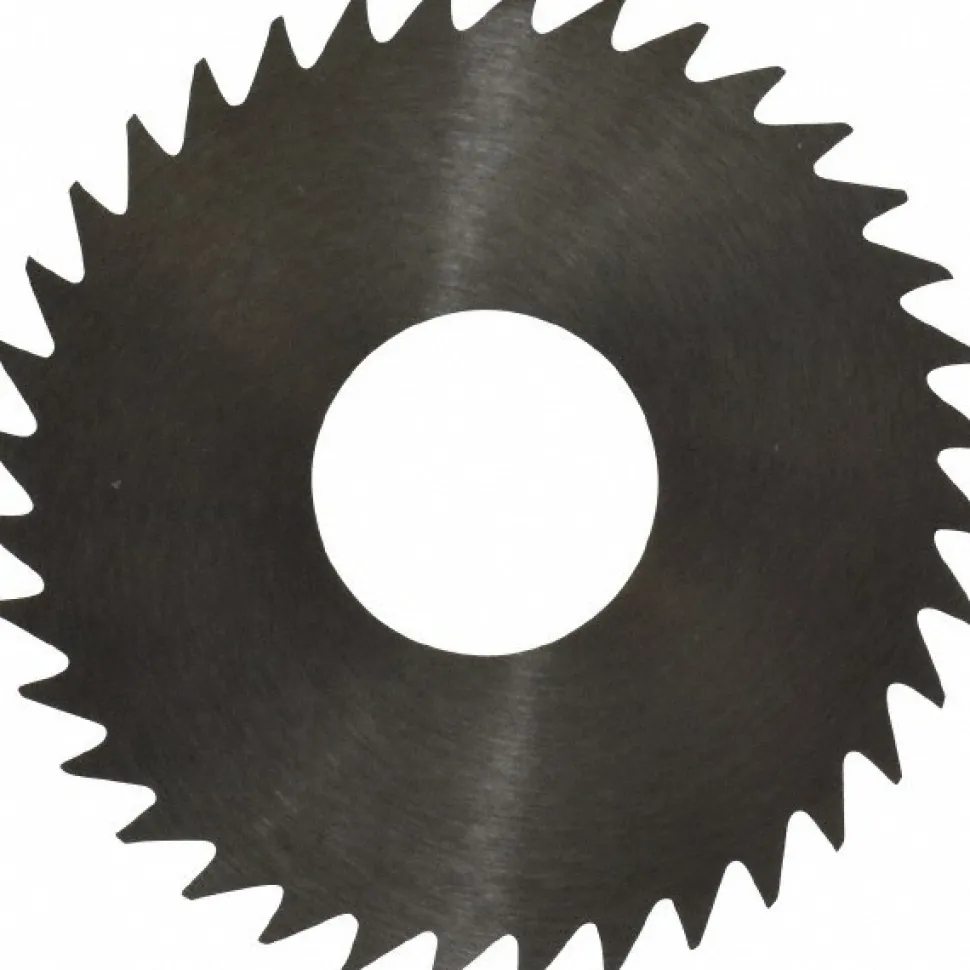 Slitting & Slotting Saw: 1-1/2" Dia, 0.0468" Thick, 1/2" Arbor Hole, 36 Teeth, Solid Carbide