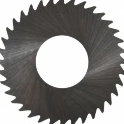 Slitting & Slotting Saw: 1-1/4" Dia, 0.0040" Thick, 1/2" Arbor Hole, 36 Teeth, Solid Carbide
