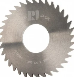 Slitting & Slotting Saw: 1-3/4" Dia, 1/16" Thick, 5/8" Arbor Hole, 36 Teeth, Solid Carbide