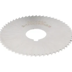 Slitting & Slotting Saw: 2-1/4" Dia, 0.0320" Thick, 5/8" Arbor Hole, 60 Teeth, High Speed Steel