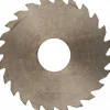 Slitting & Slotting Saw: 1-3/4" Dia, 0.0230" Thick, 1/2" Arbor Hole, 24 Teeth, Solid Carbide