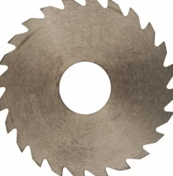 Slitting & Slotting Saw: 1-3/4" Dia, 0.0230" Thick, 1/2" Arbor Hole, 24 Teeth, Solid Carbide