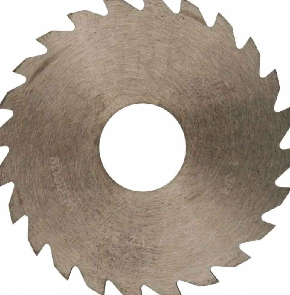 Slitting & Slotting Saw: 1-3/4" Dia, 0.0230" Thick, 1/2" Arbor Hole, 24 Teeth, Solid Carbide