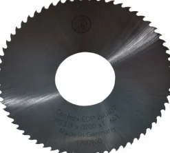 Slitting & Slotting Saw: 3" Dia, 0.0200" Thick, 64 Teeth, High Speed Steel