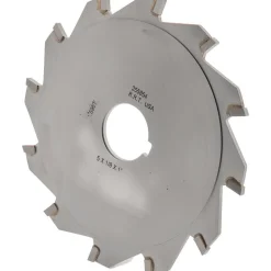 Slitting & Slotting Saw: 5" Dia, 1/8" Thick, 1" Arbor Hole, 12 Teeth, Carbide Tipped