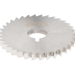 Slitting & Slotting Saw: 2" Dia, 5/32" Thick, 1/2" Arbor Hole, 34 Teeth, High Speed Steel
