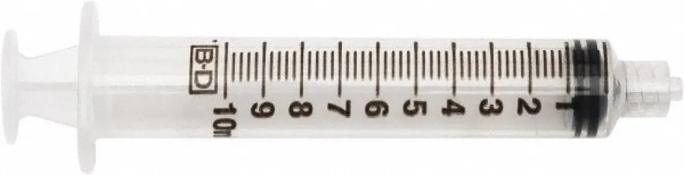Soldering Manual Assembled Syringe - 10cc: