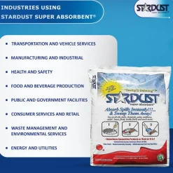 Sorbent: 1.5 cu ft Bag, Granular Powder, Application Universal