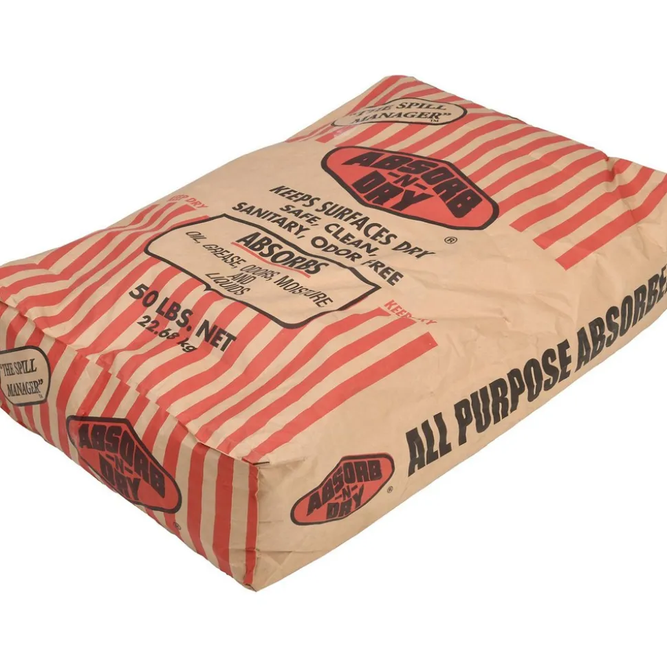 Sorbent: 50 lb Bag, Application Oil Only