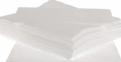 Sorbent Pads: For Oil Only, 15.0000" Wide, 17" Long, 19 gal, White