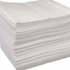 Sorbent Pads: For Oil Only, 15.0000" Wide, 19" Long, 20 gal, White