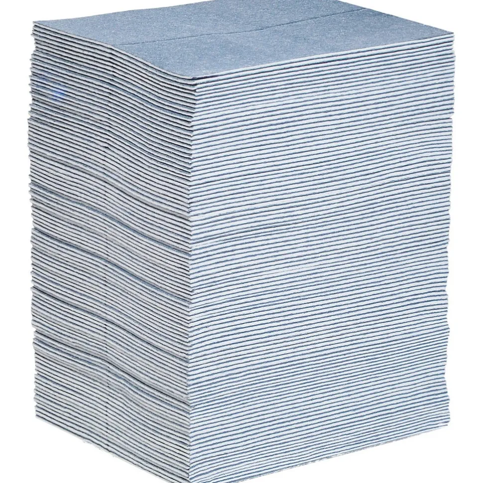 Sorbent Pads: For Universal Use, Heavy Weight, 19" Long, 15.0000" Wide, 34 gal